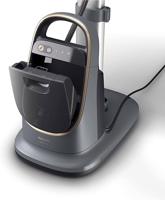 Modern Grey/Gold Steam Iron - Powerful, Flexible, and Reliable