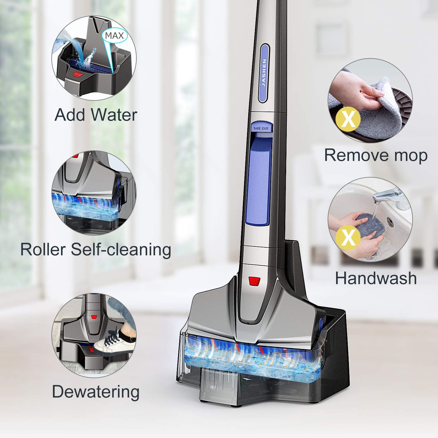 Cordless Spinwave Mop