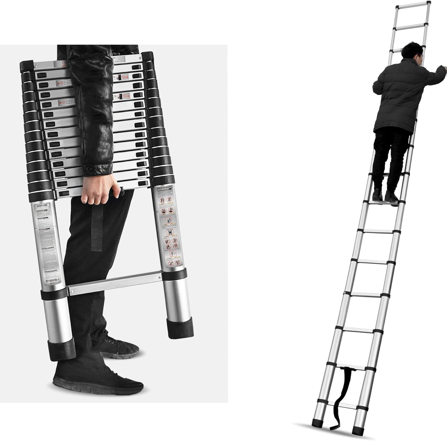 Telescoping Extension Ladder