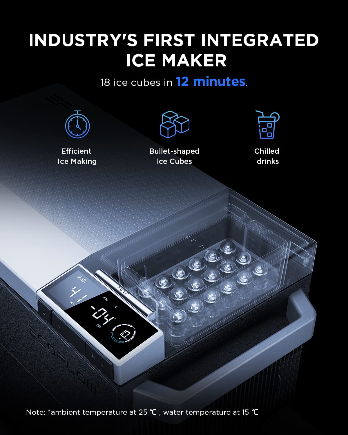 EcoFlow GLACIER Portable Refrigerator