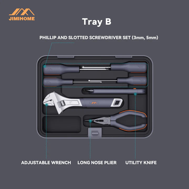 TOOL KIT X TRAY SET