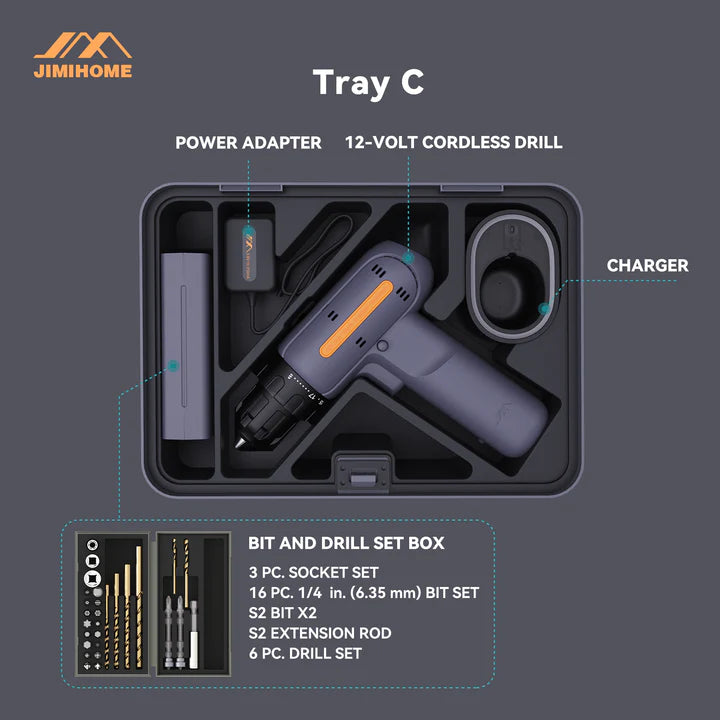 TOOL KIT X TRAY SET