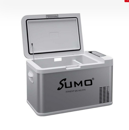 Sumo Car Fridge Freezer 25L, Portable - AC and DC Cable Input