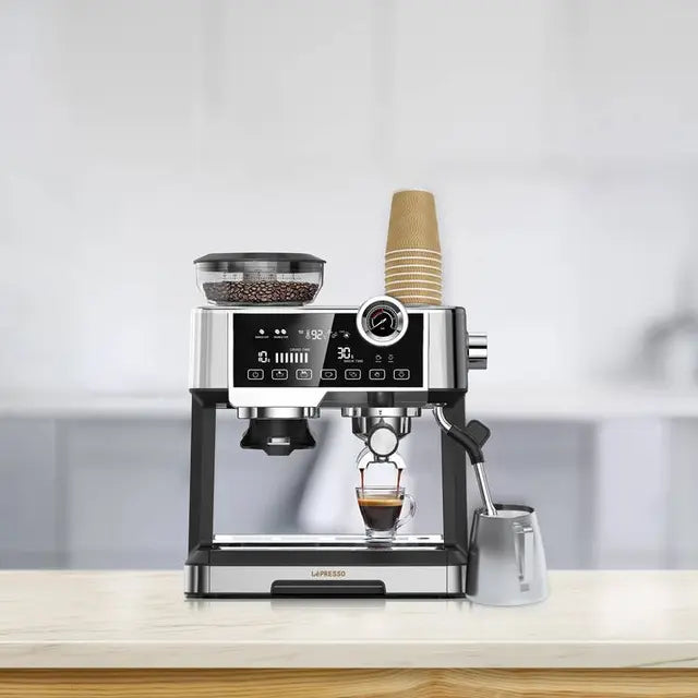 LePresso Advanced Espresso Machine Interactive Touch Display