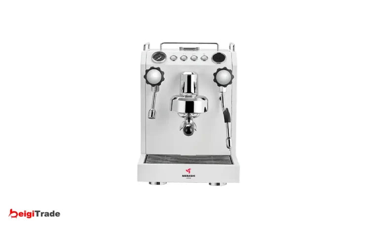 Mebashi Coffee Machine-Dual Boiler Silver 2.5 L