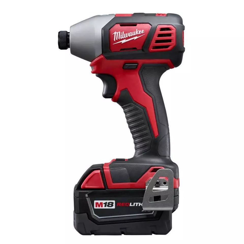 (6-Tool) Power Tool Combo Kit 18V Li-Ion Cordless w/ Impact Wrench