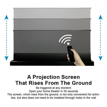 ALR PROJECTOR SCREEN (100 INCH) + LASER PRO PROJECTOR