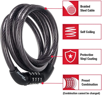 Master Lock Bike Lock Cable