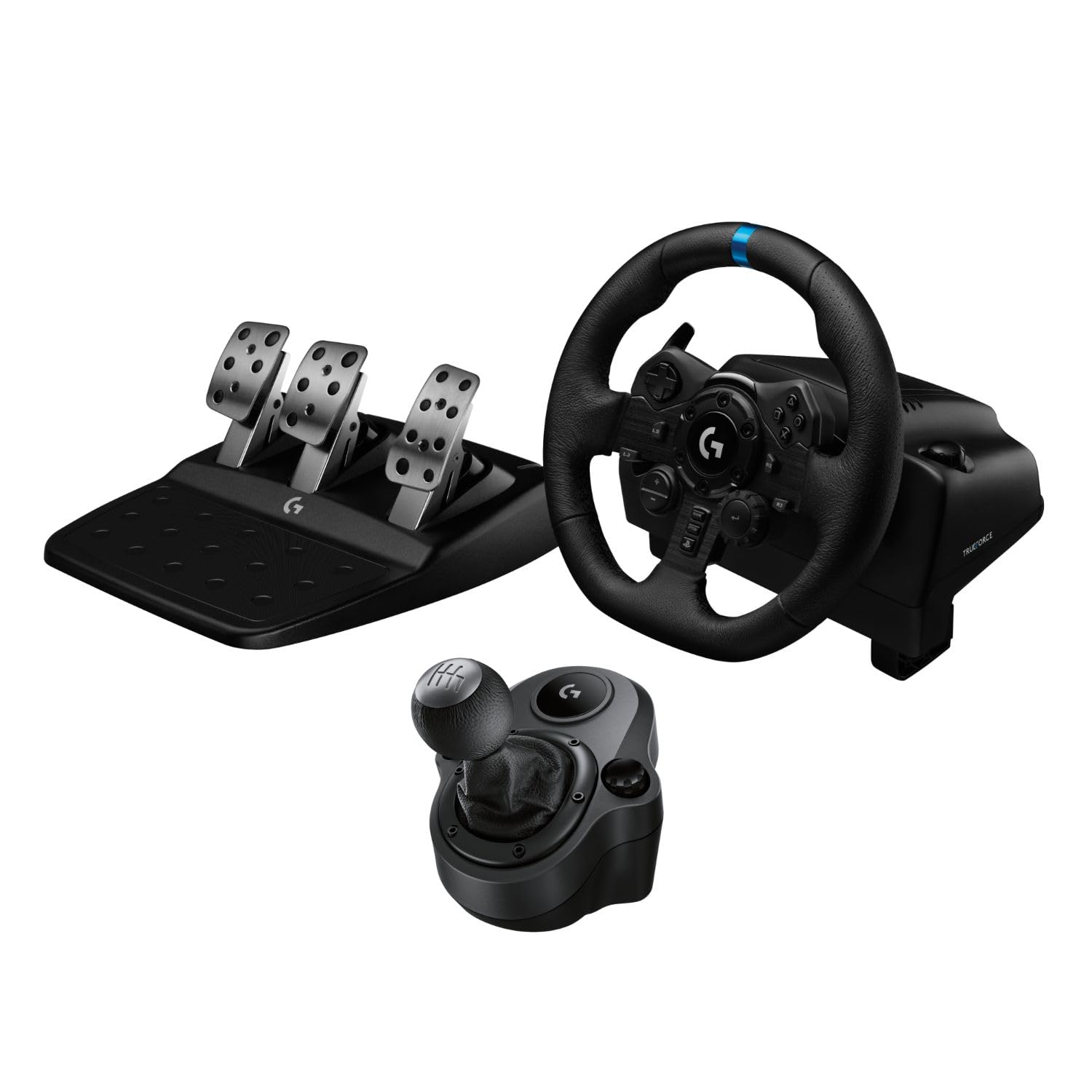 G923 Racing Wheel & Pedals for PS4, PS5 & PC - TRUEFORCE