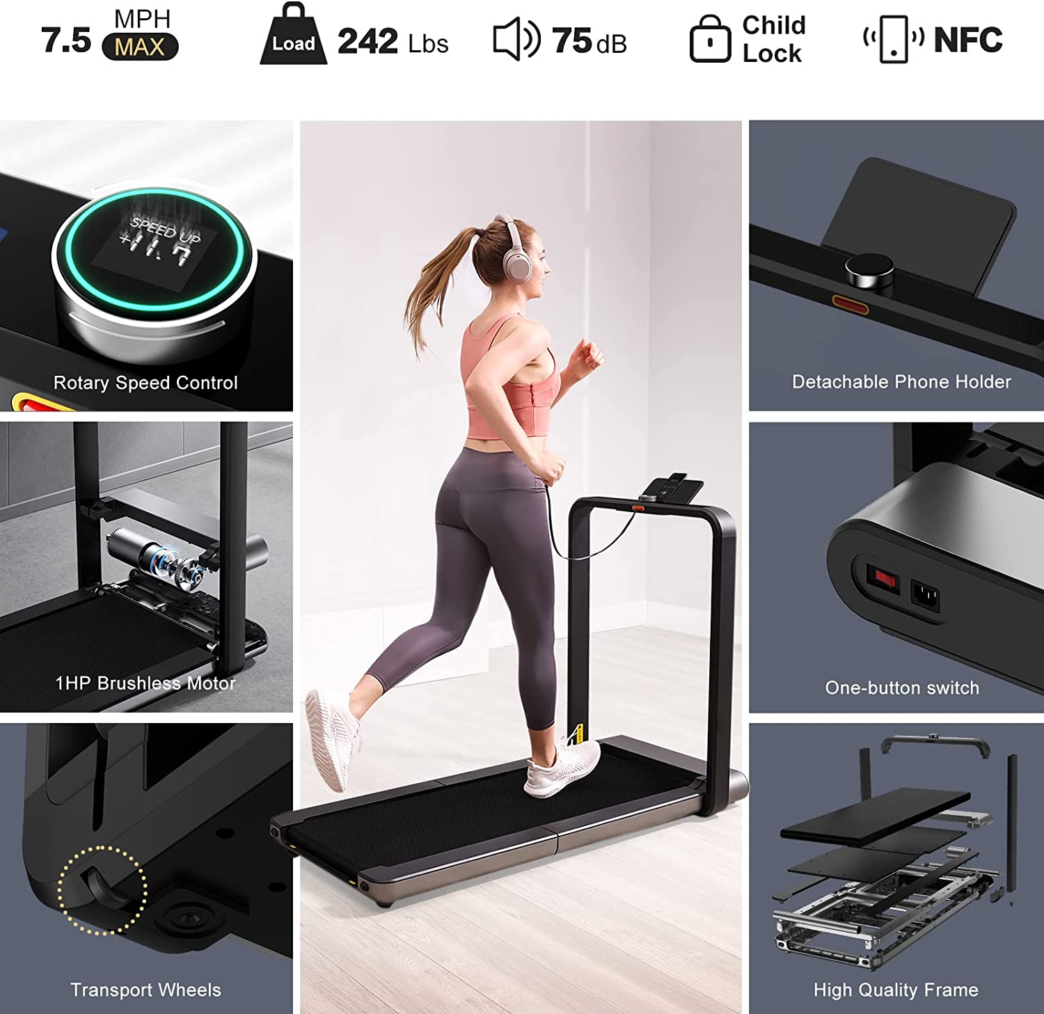 WalkingPad Folding Treadmill for Home and Office | 70% OFF [LIMITED SALE]