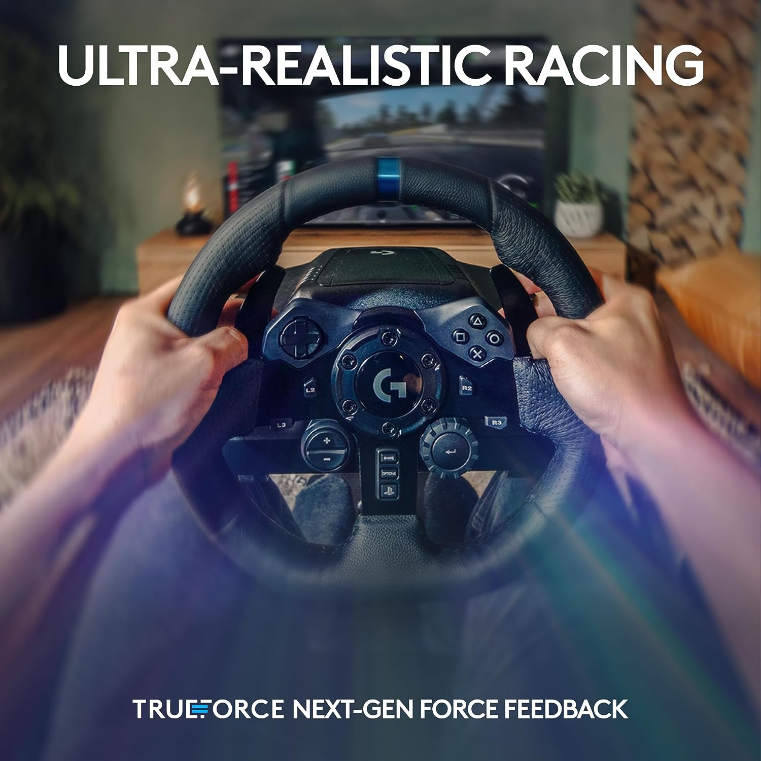 G923 Racing Wheel & Pedals for PS4, PS5 & PC - TRUEFORCE