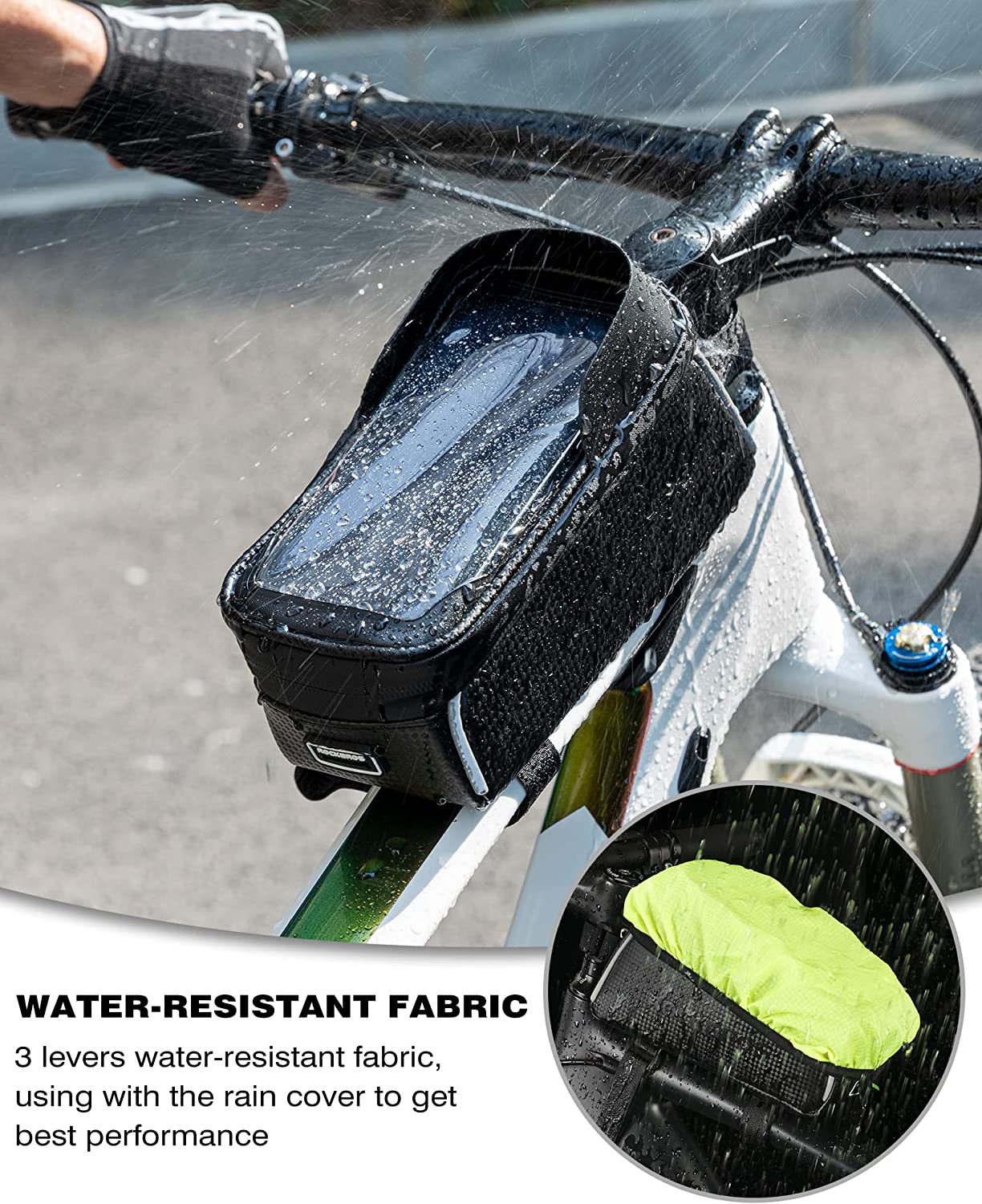 Waterproof Bike Phone Mount Top