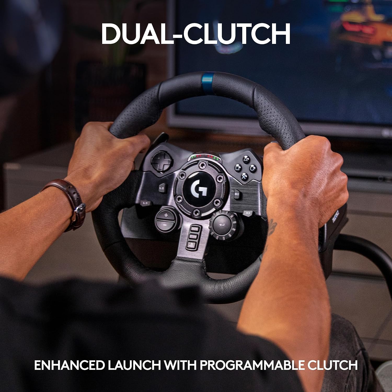 G923 Racing Wheel & Pedals for PS4, PS5 & PC - TRUEFORCE