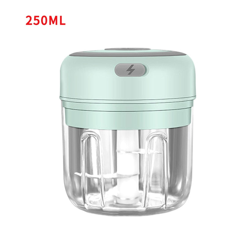 Electric Food Chopper Garlic Crusher