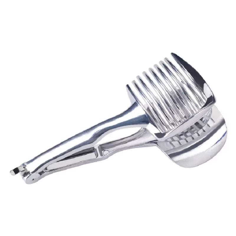 Kitchen Gadgets Handy Stainless Steel Onion Holder