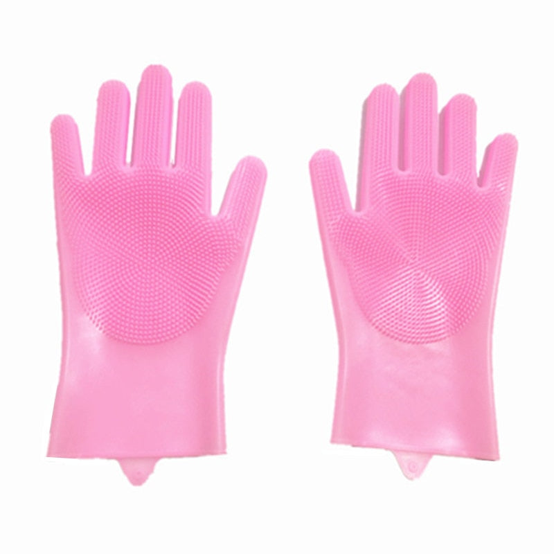 Magic Dishwashing Silicone Gloves