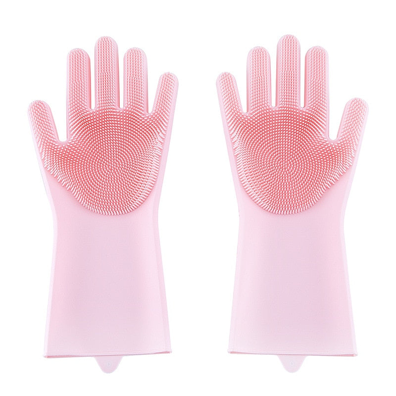 Magic Dishwashing Silicone Gloves