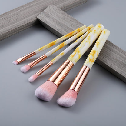 Marble Makeup Brushes Tool Set